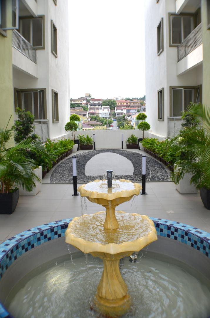Sentral Residences reflexology garden
